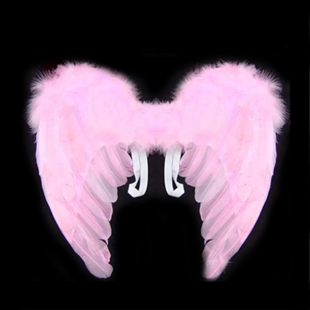 Creative Angel Wings Feather Cosplay Halloween Christmas Party Costumes Orna