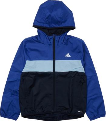 Детская ветровка Adidas Tiberio Size Ink, размер 160, унисекс, JTH14, полутихий синий/ясное небо/легенда (IV9514),