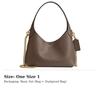 COACH Brooklyn Cow Leather Portable Crossbody Bag, Shoulder Bag Mini Women's Dark Lime Gray CW614-B4CBD