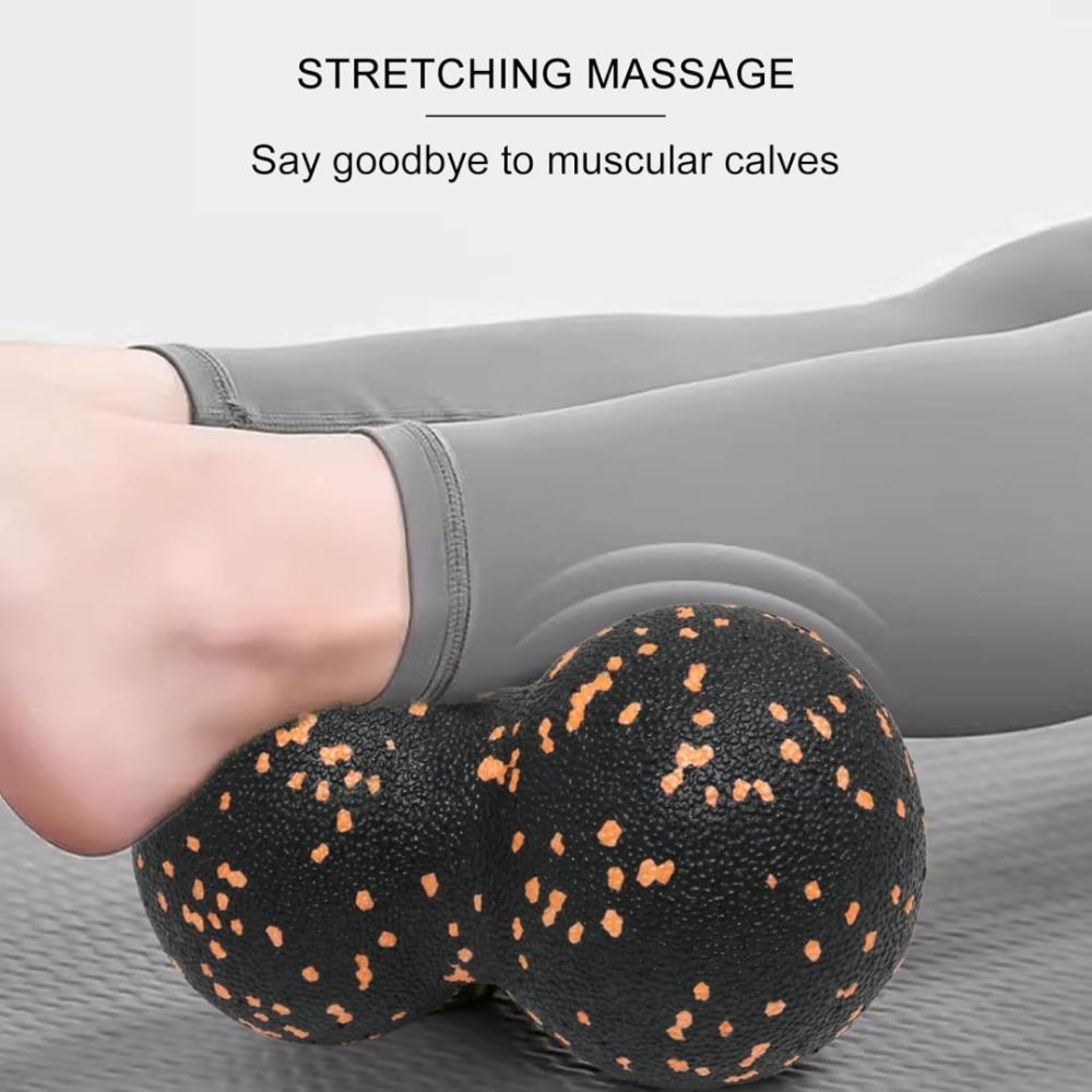 1 Set Yoga Peanut Ball EPP Solid Starry Sky Design Fascia Ball for Foot Relaxation Foot Muscle Fitness Cervical Rehabilitation