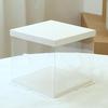 Одноразовые 6-дюймовые однослойные прозрачные коробки для тортов (5 упаковок)
