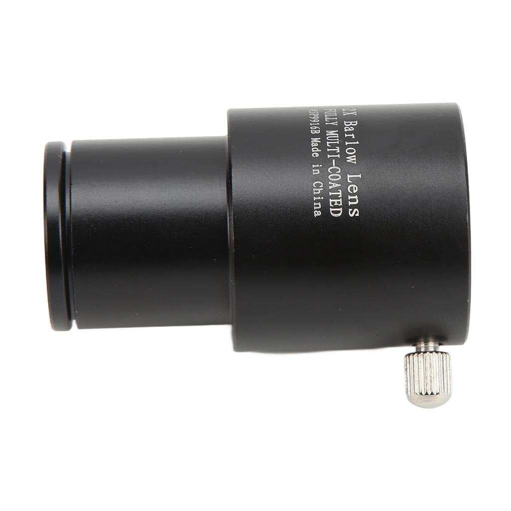 Линза Барлоу 2X Полностью Многослойное Покрытие Стекло Телескоп Линза Барлоу для 0,965 дюйма Окуляр Астрономического Телескопа