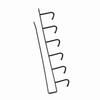 Multi Functional Kitchen Storage Rack Cupboard Shelf Hanging Hook Wardrobe Organizer Holder