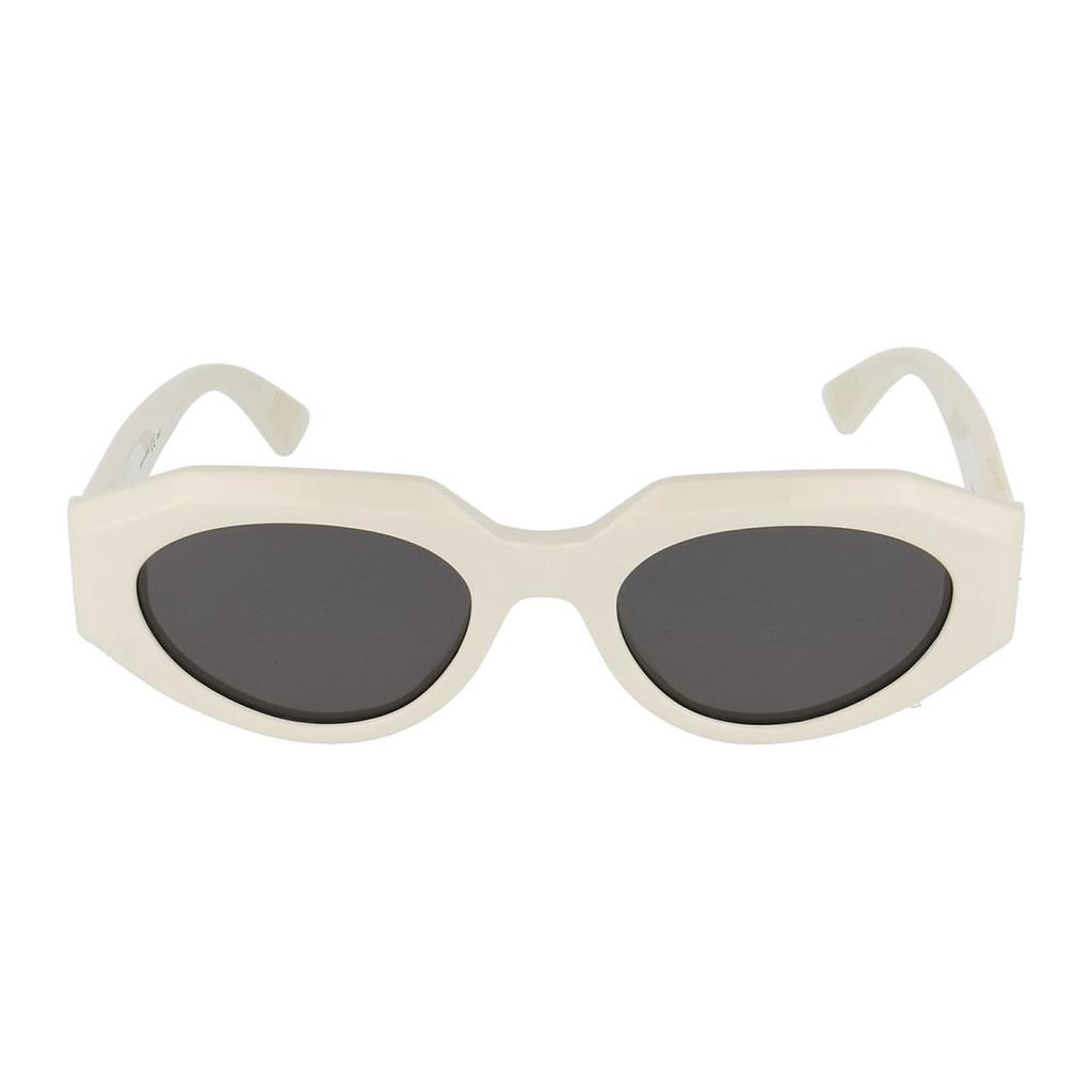 Bottega Veneta Fashion Casual Sunglasses White Cat Eye Unisex sunglasses BV1031S003