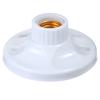 E27 LED Light Bulb Holder Round Socket Base Hanging Lamp Socket Base 6A220V-250V
