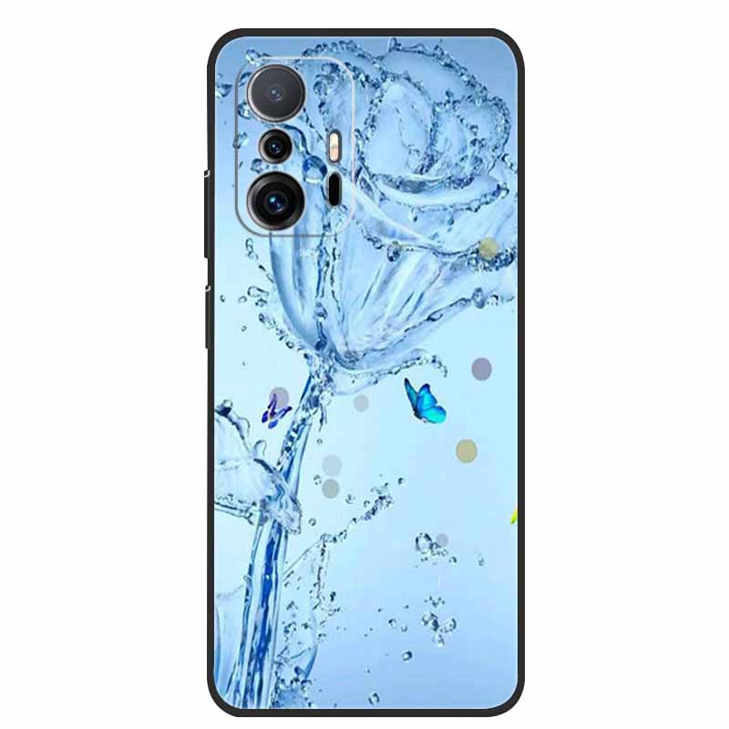 Чехол для Xiaomi 11T Pro Животные Защитный Мягкий Силиконовый Чехол для Телефона для Xiaomi Mi 11T Pro 5G Ударопрочный Mi11T Волк Чехол