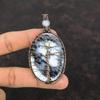 Tree Of Life Dendrite Opal Copper Pendant Wire Wrapped Pendant Rainbow Moonstone Pendant Handmade Jewelry Anniversary Gift Gemstone Pendant