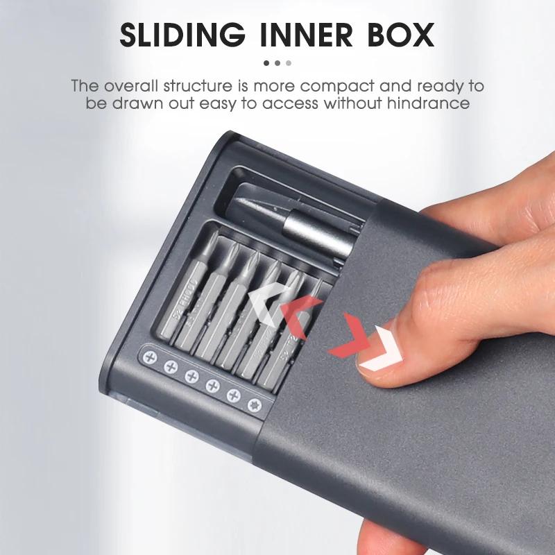 26 In 1 Precision Screwdriver Set Magnetic Screw Driver Bits Multifunctional Mini Repair Tool for iPhone Watch Xiaomi Glasses PC