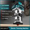 Brushless Electric Edge Trimmer Multifunctional Handheld Engraving Machine Rechargeable Woodworking Slotting Tool