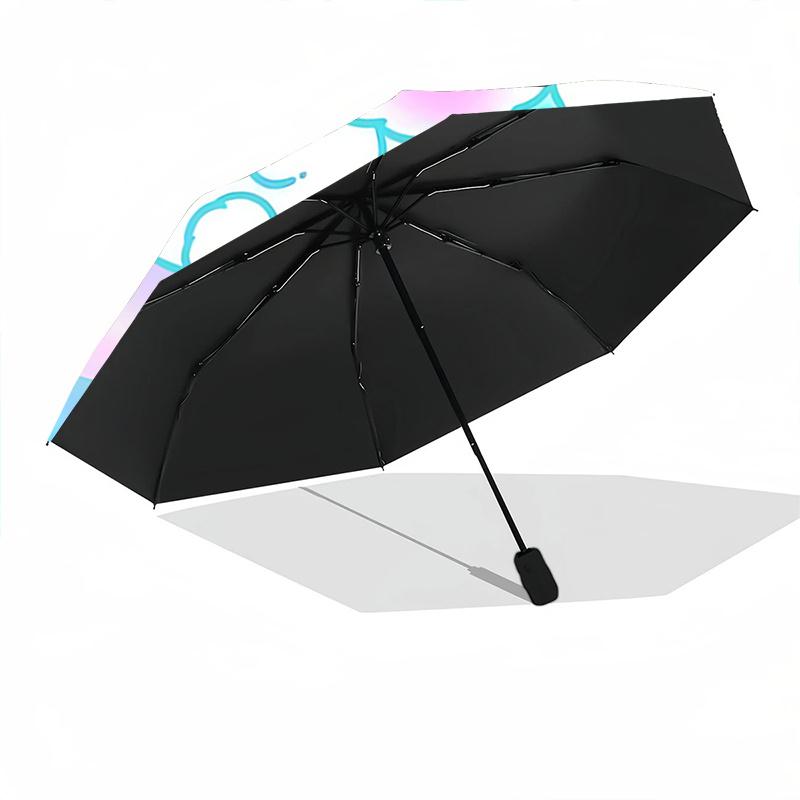 1pc Cloud Star Automatic Opening/Closing Umbrella with Foldable Design, Iron Frame Outdoor Umbrella for Festivals, Travelers, Daily Use, Gift for Fans