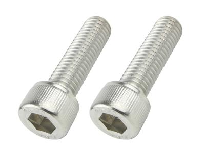 POSH M10X35 901035-S2 Мотоциклетные принадлежности, Болт с головкой, Нержавеющая сталь, P1.5, Упаковка из 2 штук