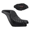 Front Raider Seat Driver Cushion Pu Fit Green For Kawasaki Vulcan S En650 15-25