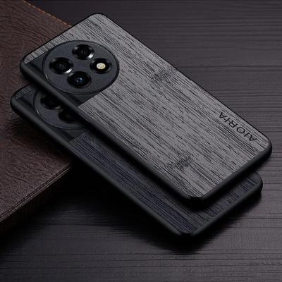 Чехол для Oneplus 11R ACE 2 5G, кожаный чехол с узором из бамбукового дерева, роскошный чехол для oneplus 11r, чехол-капа