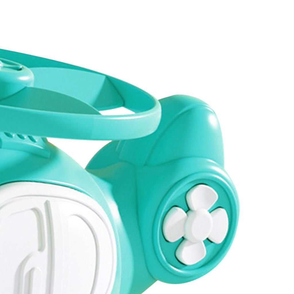 Игрушка Вертолет Бамбуковый Стрекоза Пластиковый Инерционный Столкновение Самолет Игрушки для Подарков на День Рождения Вечеринка Голубой