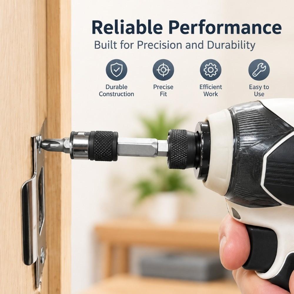 2pcs Rapid Switching Square Socket Adapter 1/4 Inch Hex Drill Bit Adapter For Impact Drivers