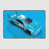 Plymouth Superbird Richard Petty Classic Car Supercar Retro Metal Poster Sign Club Mural Wall Decor Tin Room Decor Home Decor