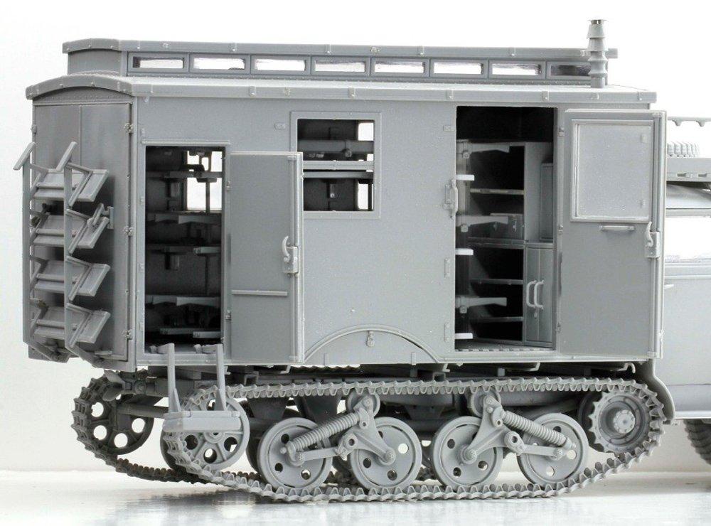 Cyber Hobby 1/35 WWII German Sd.Kfz.3 Maultier Field Ambulance Plastic Model