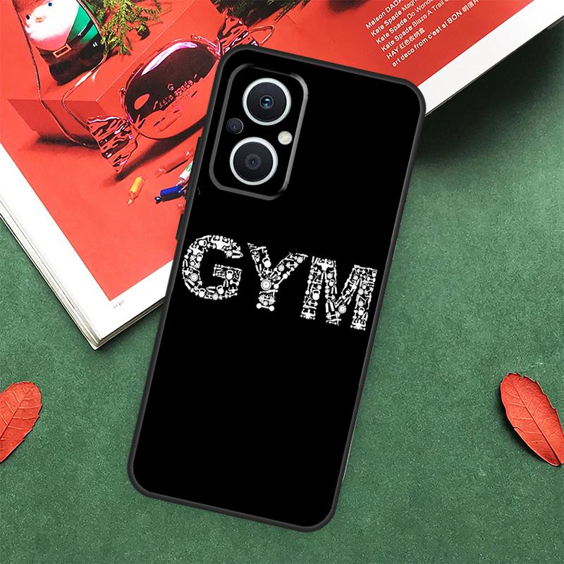 Фитнес-чехол для бодибилдинга и тренажерного зала для OPPO Reno 5 Lite 8 4 6 7 10 Pro 4Z 5Z 8T OPPO Find X6 X5 Pro X2 Neo X3 Lite