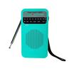 Портативное AM/FM-радио с динамиком, чистым стереозвуком, портативное радио на батарейках с разъемом для наушников 3,5 мм