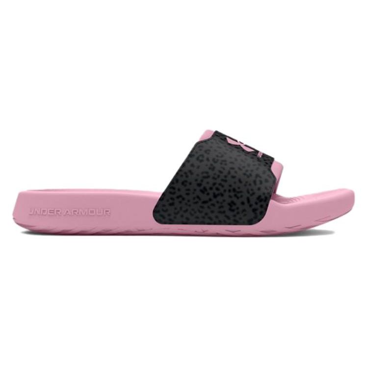 Under Armour Женские кроссовки Ignite Select Graphic Slide Pink Leopard 3027223-603