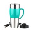 1 set 12V 400ML Car Electric Kettle Car Heating Cup Thermos Heating Water Bottle Car Kettle Thermos for Water Tea Milk