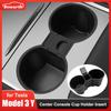 2023 M3 MY Center Console Cup Holder Insert for Tesla Model 3 Y  Silicone Interior Slot Slip Drink Limiter Car