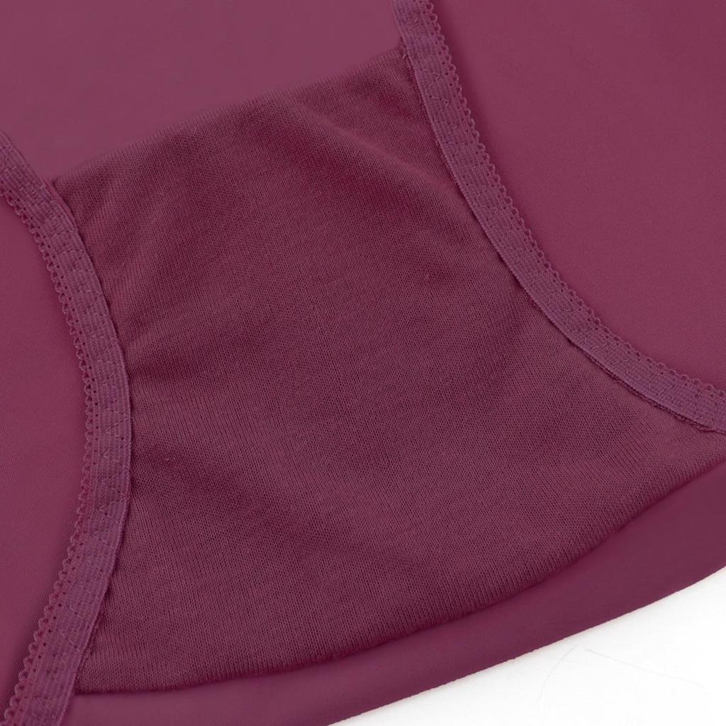 Plus Size Lace Front Closure Bra & High Waist Panty Set, Racerback Supportive Lingerie for Women