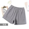 Spring and Summer New Cotton and Linen Shorts Women's Outer Wear Thin A- Shown Wide Leg High Waist Slimming Plus Size Loose Casual Shorts for Women