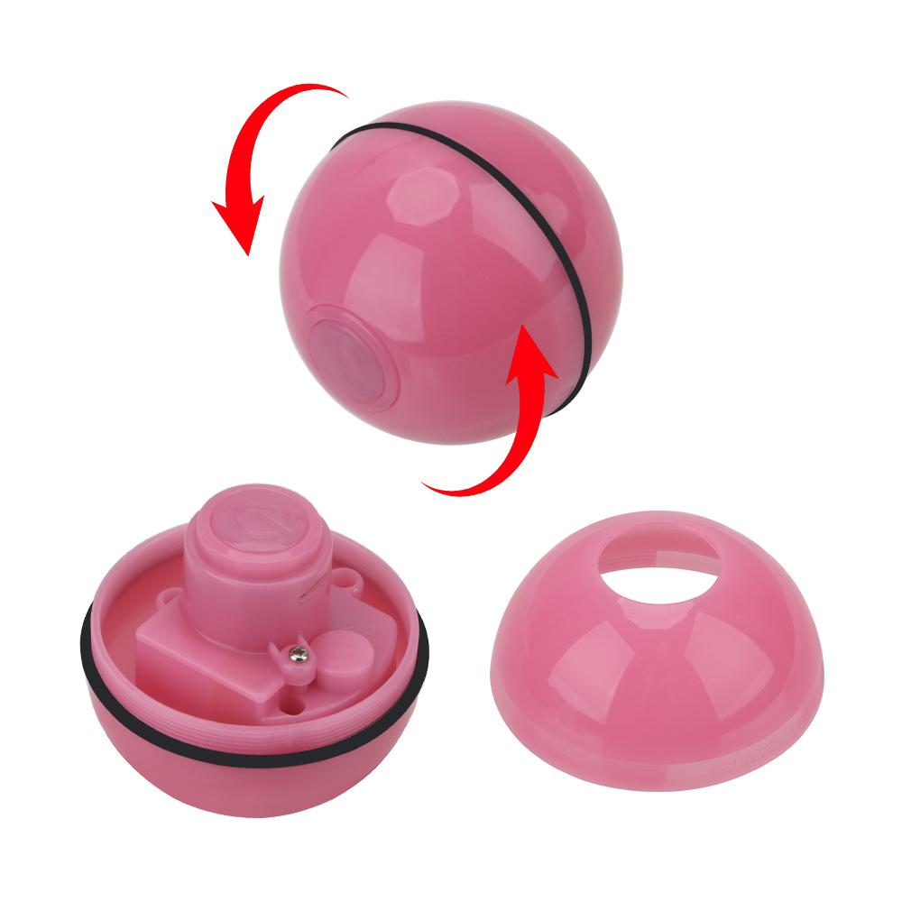 Автоматическая вращающаяся игрушка для кошек и собак, умный интерактивный катящийся шар со светодиодной вспышкой, USB-электрические игрушки для домашних животных, товары для животных, игрушки для кошек