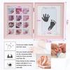 Foldable Picture Frame for Newborn Photo Frame Nursery Table Display Footprint Handprint Keepsake Frame House Decoration