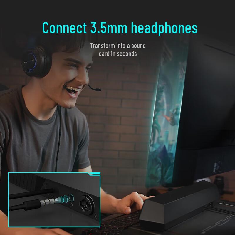 EDIFIER HECATE G1500bar 7.1 Gaming Desktop Bluetooth Speaker