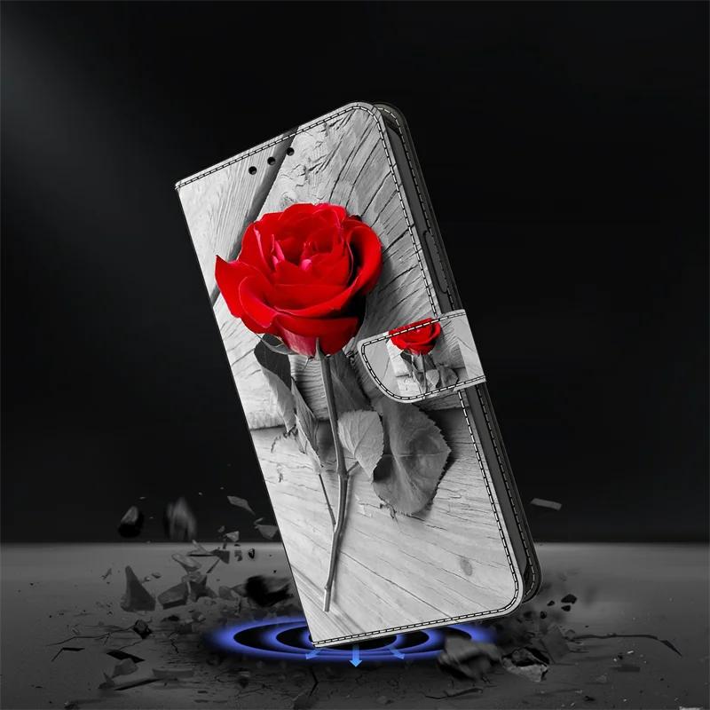 Чехол J6 J4 Plus для Samsung Galaxy J3 J5 J7 2016 2017 3D Милый Расписной Магнитный Кожаный Флип-держатель Кошелек Чехлы для Мобильных Телефонов