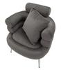 Armchair Silvery Plus With Cushion Cm 78X68X85