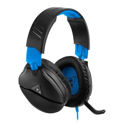 Игровая гарнитура Turtle Beach Recon 70 Легкая Совместимая с и, (230г), PS5, PS4, Switch, Xbox, Смартфоны, Проводные, 3.5 мм, Переключение звука поворотом,