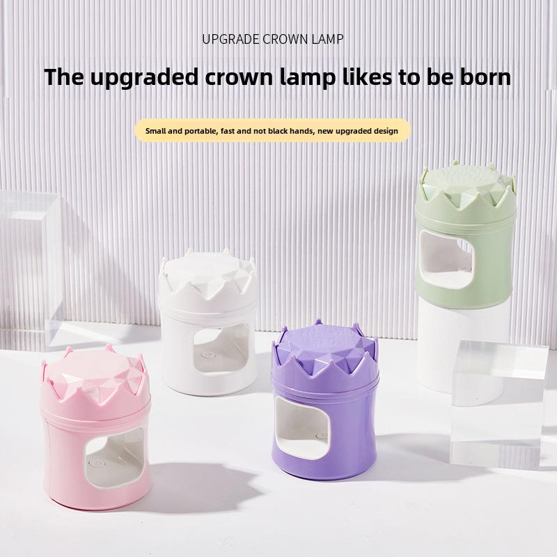 Портативная мини-лампа для отверждения ногтей - быстросохнущая ручная терапевтическая лампа