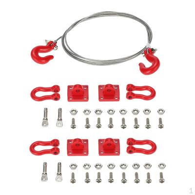 Набор буксирного крюка и троса для Axial CC nach Hause D110 RC Car Parts
