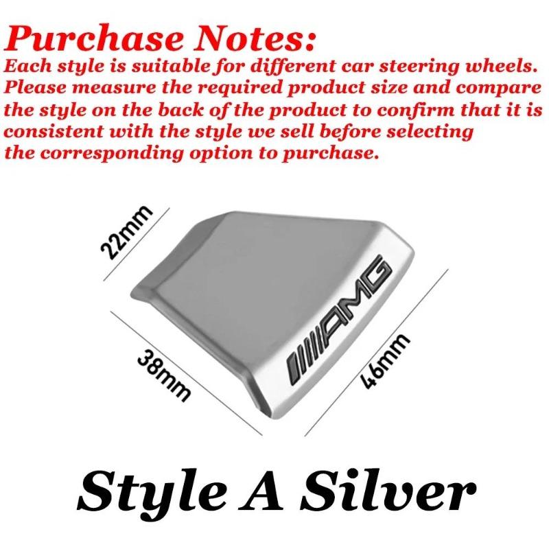 Наклейка на руль с логотипом ABS AMG для автомобилей Mercedes Benz AMG W203 W204 W205 W176 W211 W212 W213 GLA GLC. Автомобильные аксессуары.