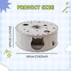 Pet Cat Tunnel Bed Activity Center Comfortable Warm Kitten Tube Nest for Bunny Small Medium
