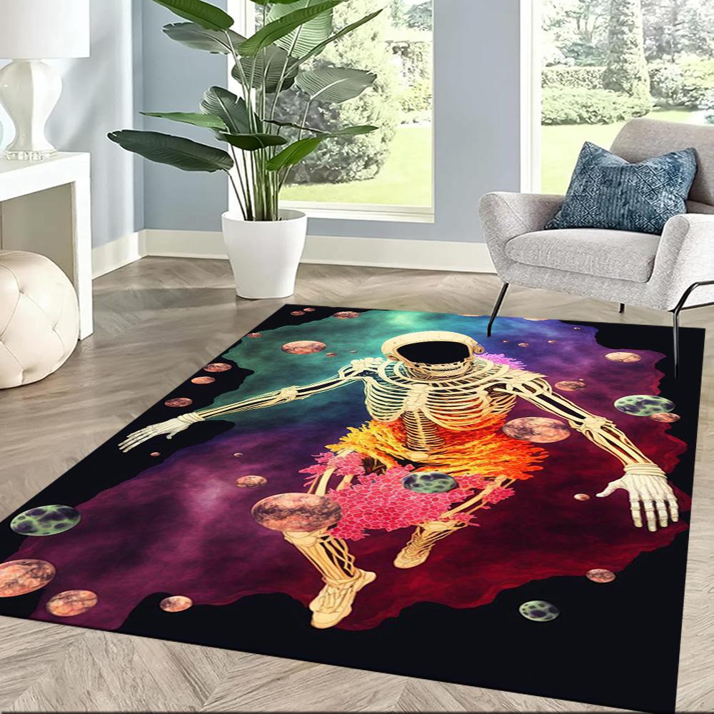 Satanic Symbolism Artwork Floor Mats for Living Room, Bedroom and Room Decoration Are Suitable for Gifts.