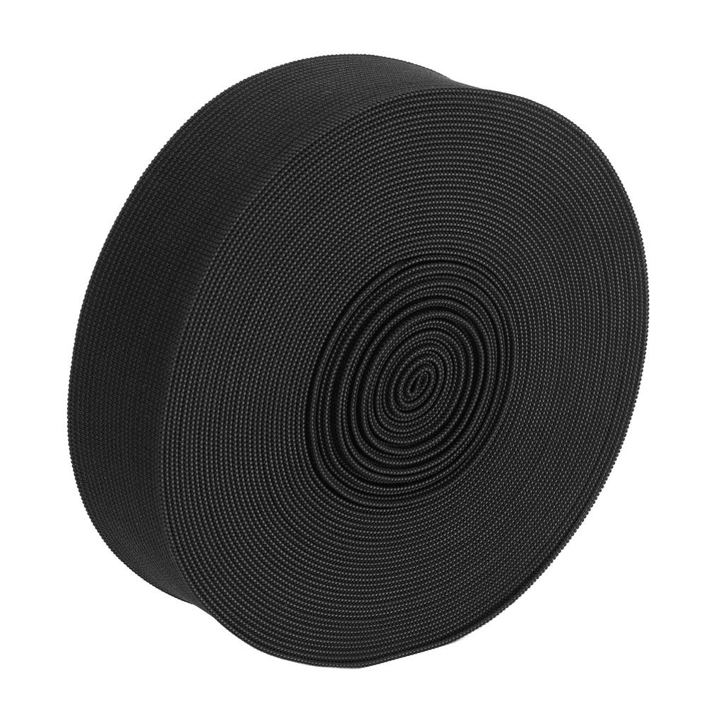 Elastic Band 10 Yards Black 3.5cm1.4in Width Thicken DIY Cutting Comfortable Breathable Sewing