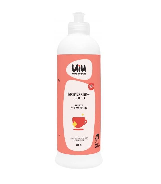 Dishwashing Liquid White Strawberry UIU DeLaMark 500 Ml