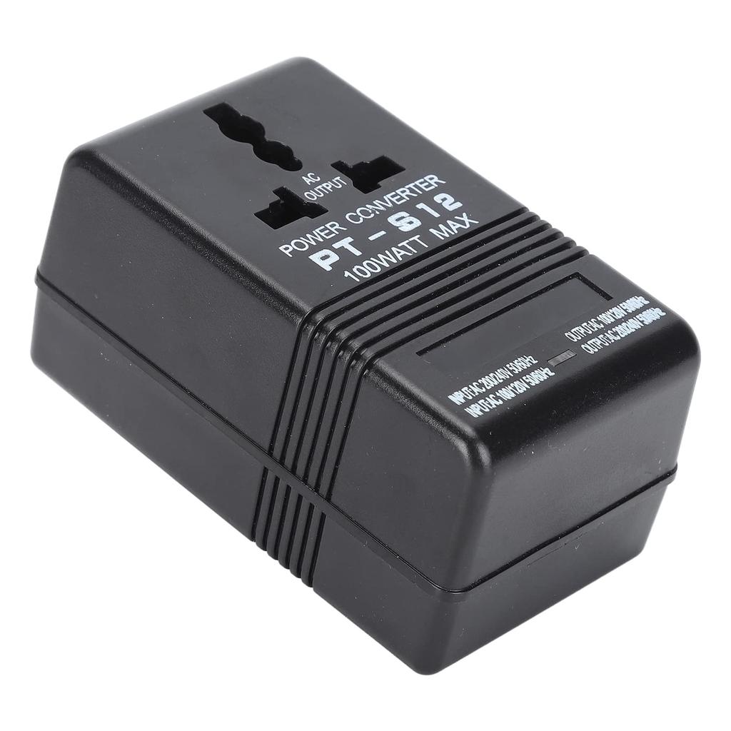 Power Conversion Adapter Overseas Conversion Plug Voltage Converter AC Step Up Back Power Adapter Transformer 100w For Small Home Appliances Ideal for