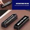 TFHM4 Car Temporary Parking Card Phone Number Hidden Stop Sign Card Plate For AMG Mercedes Benz CITAN VITO SPRINTER CLS SLK W202 W203