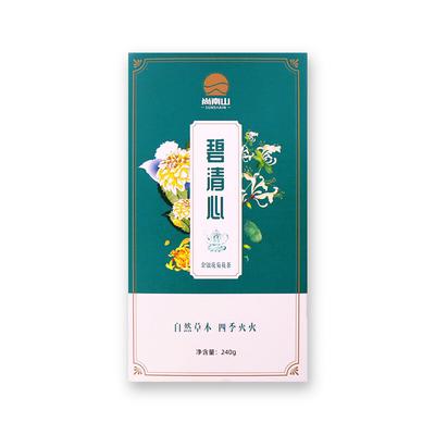 Успокаивающий травяной чай - Жимолость Хризантема Годжи Лист шелковицы 240г Расслабление