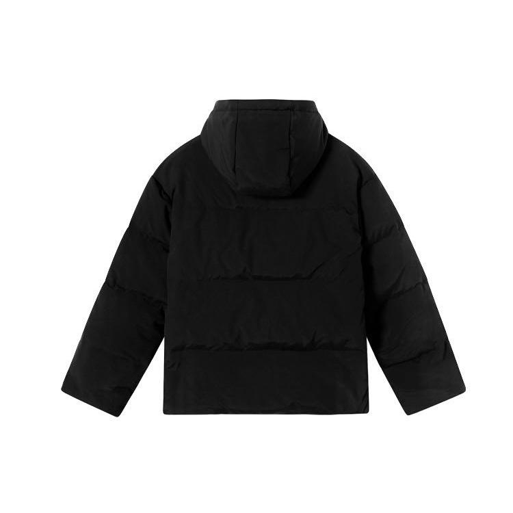 New Balance Warm Down Jacket Asia Sizing 'Black Orange' Men's AMJ04347-BK