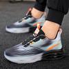 Весенние мужские кроссовки на платформе для бега большого размера, повседневные дышащие мужские туфли, трендовая обувь для улицы из Douyin