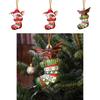 Xmas Gizmo Fairy Acrylic Pendant Hanging Toy For Christmas Tree