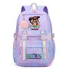 Anime One Piece Printed Backpack for Teenager Student Girl Back To School Bagpack Daily Bookbag Women Large Capacity Travel Bag Rucksack Mochila