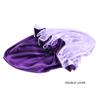 Elastic Band Double-layered Night Sleep Cap Satin Bonnet Hair Loss Beanies Hair Care Head Cover
