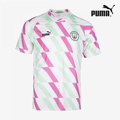 Puma Galleria Puma Man City Pre Match Легкая функциональная майка с коротким рукавом